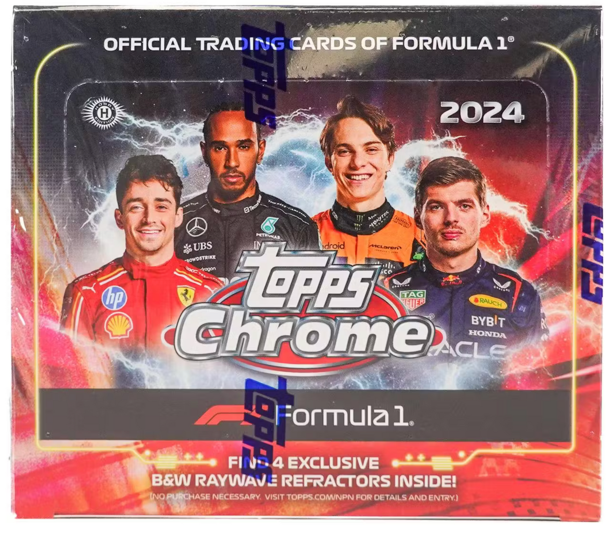2024 Topps Chrome F1 Formula 1 Qualifying Lap Hobby Box