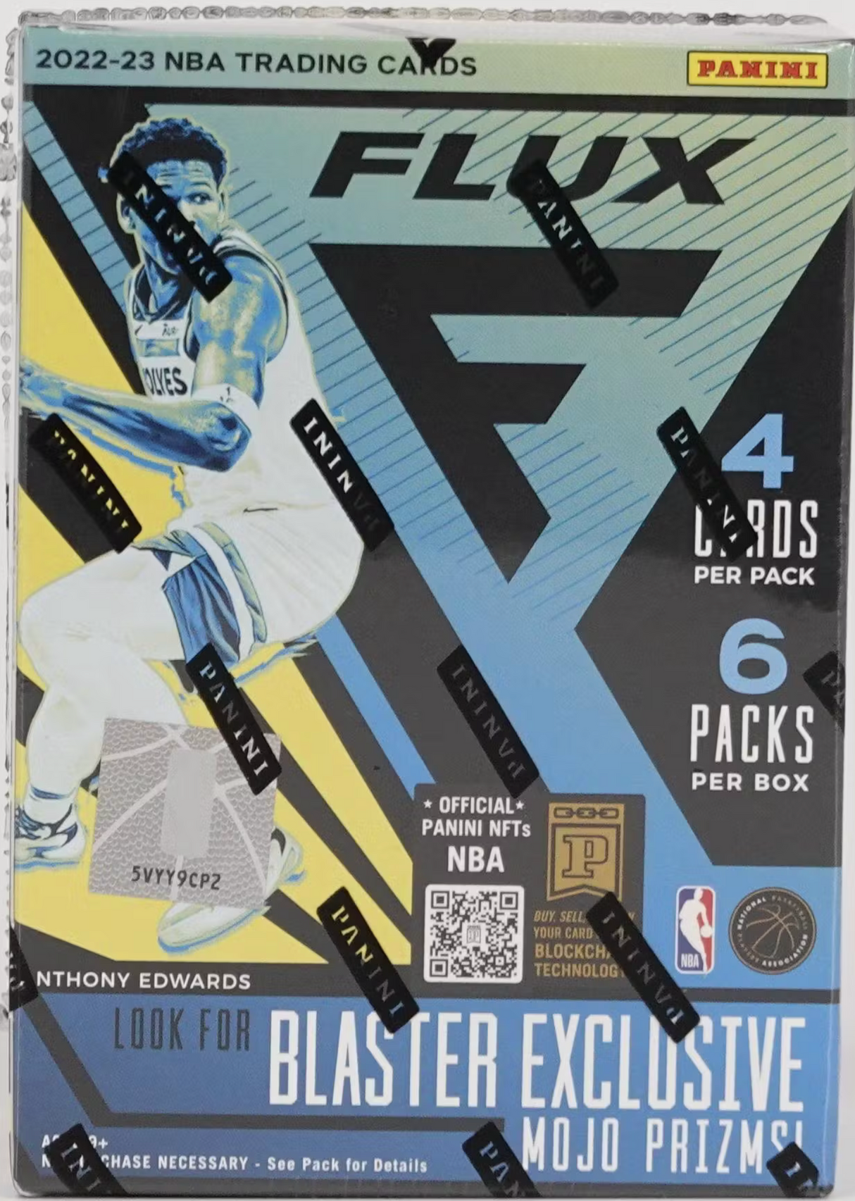 2022/23 Panini Flux Basketball 6-Pack Blaster Box