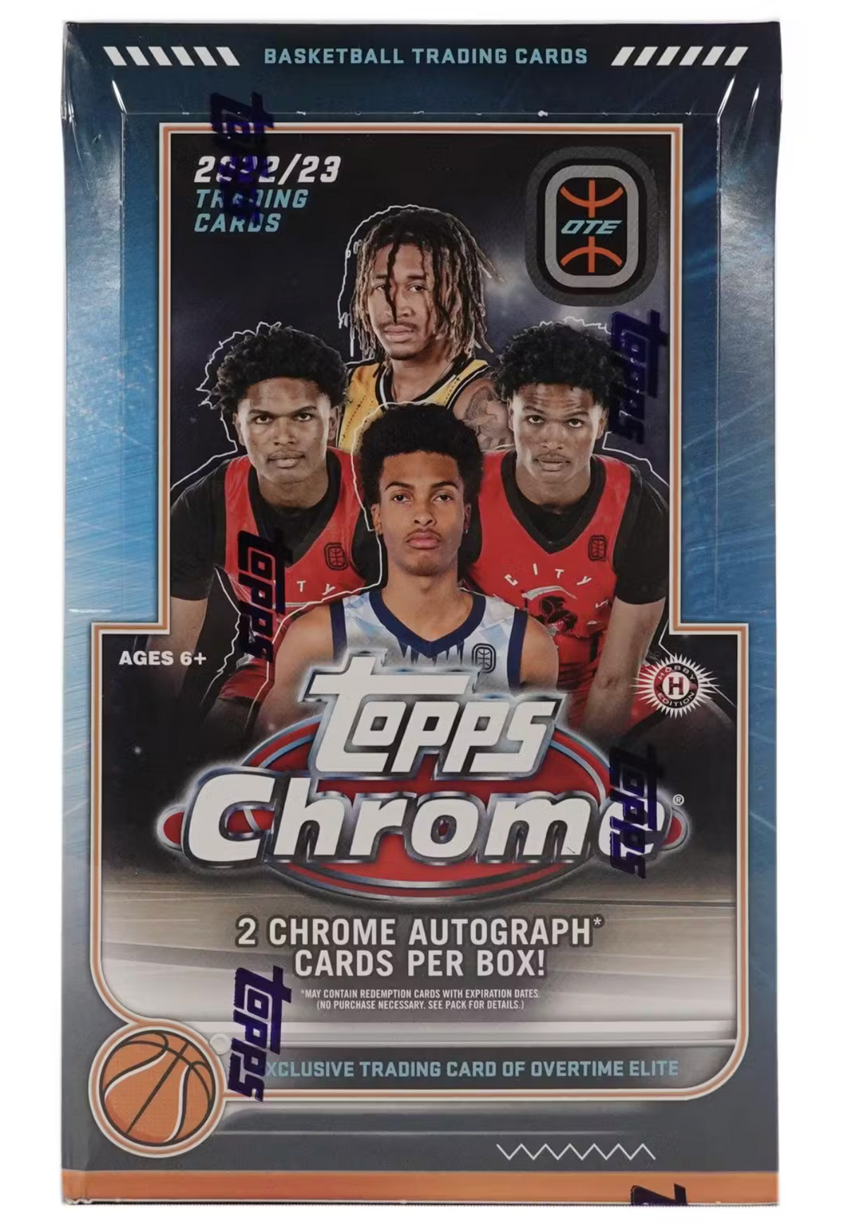 2022/23 Topps Chrome Overtime Elite Basketball Hobby Box