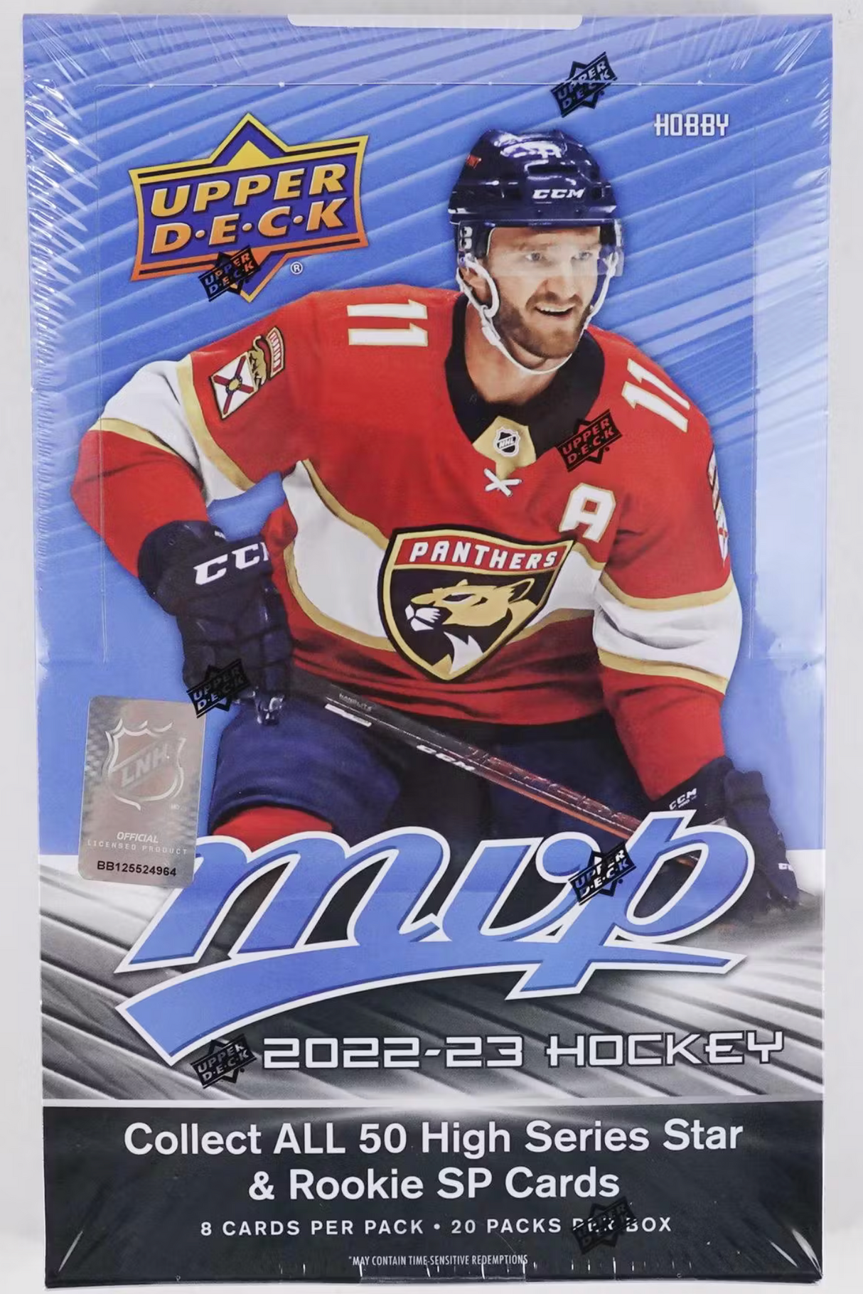2022/23 Upper Deck MVP Hockey Hobby Box