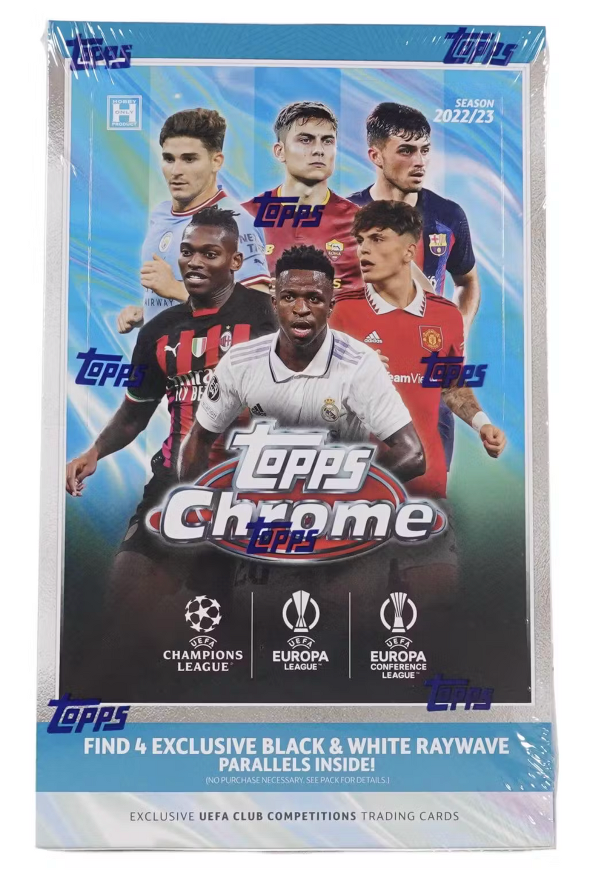 2022/23 Topps Chrome UEFA Club Competitions Soccer Hobby LITE Box