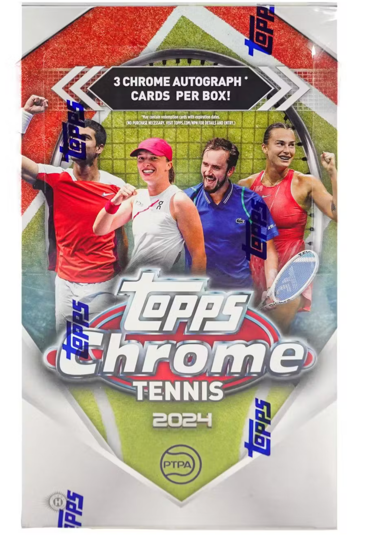 2024 Topps Chrome Tennis Hobby Box