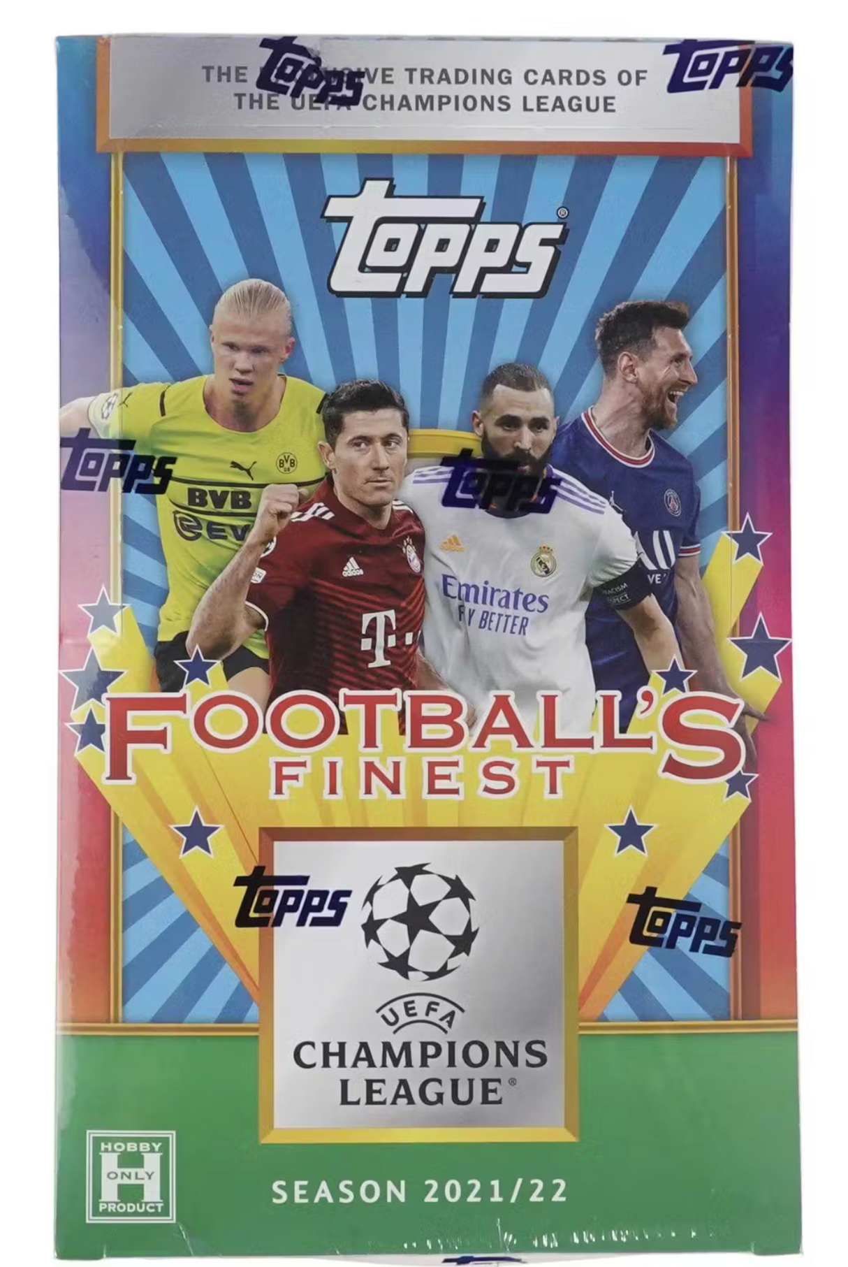 2021/22 Topps UEFA Champions League Finest Flashbacks Soccer Hobby Box