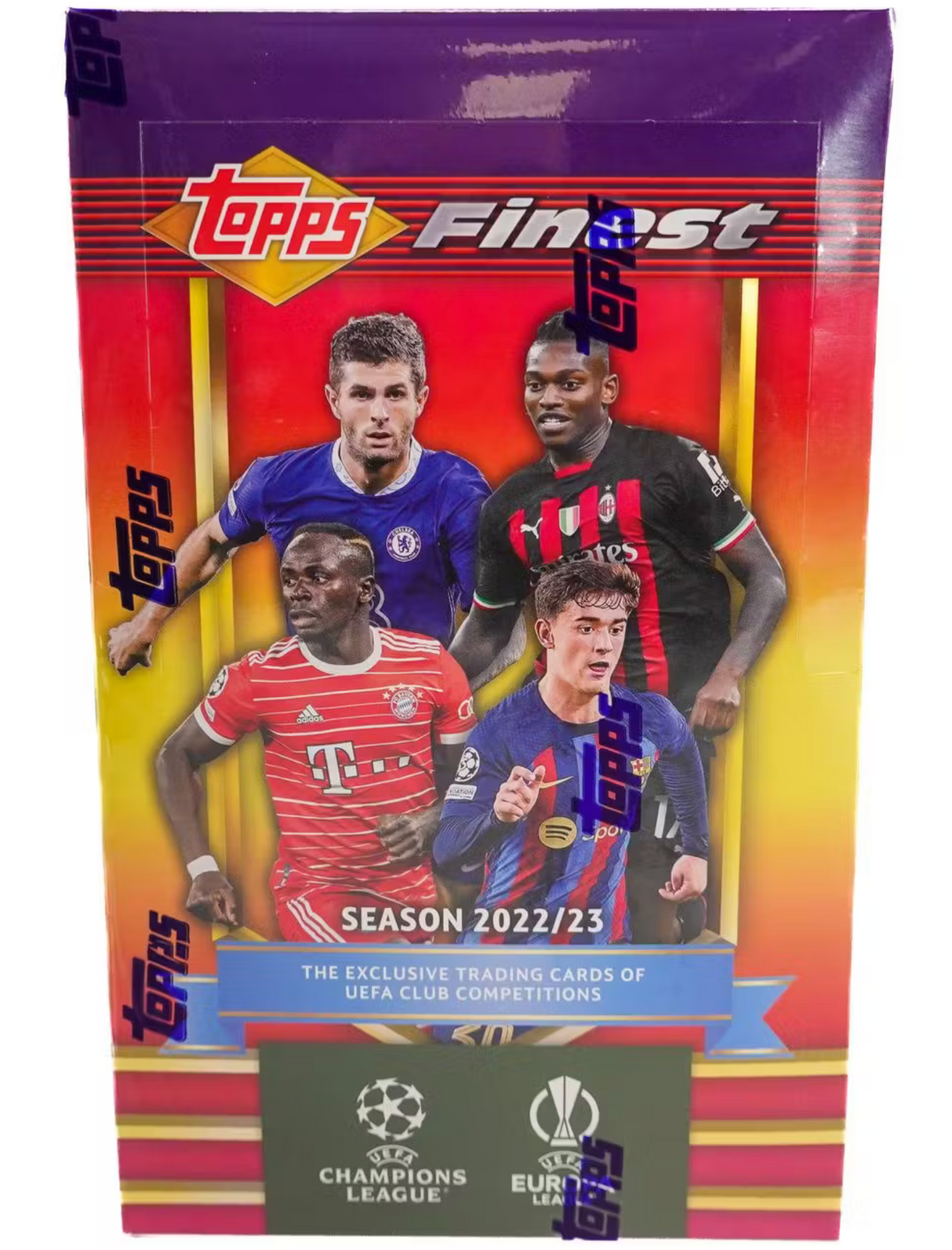 2022/23 Topps Finest Flashbacks UEFA Club Competitions Soccer Hobby Box