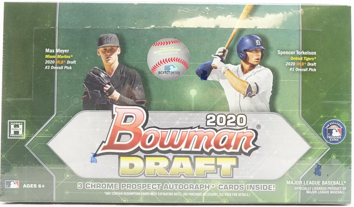 2020 Bowman Draft Jumbo Box