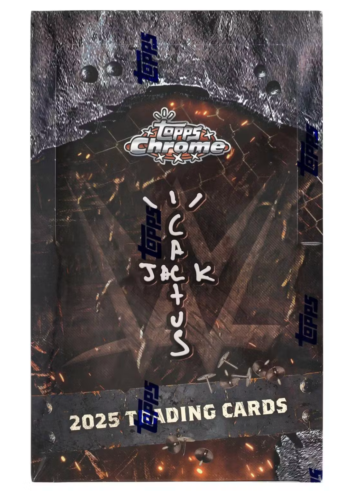 2025 Topps Chrome WWE x Cactus Jack Hobby Box (Presell)