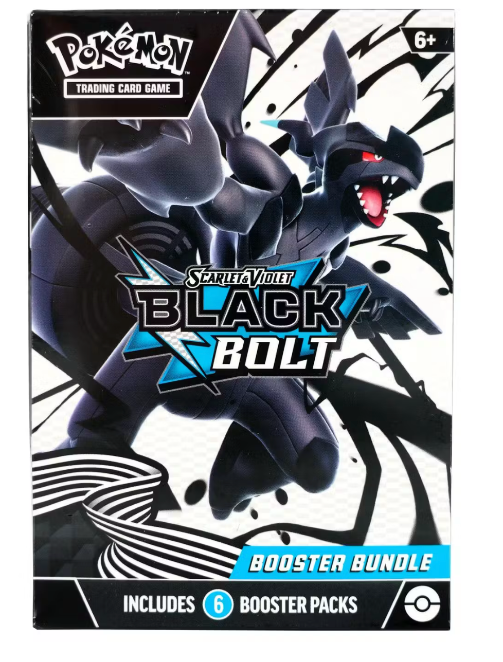 Pokemon Scarlet & Violet: Black Bolt 6-Pack Booster Bundle