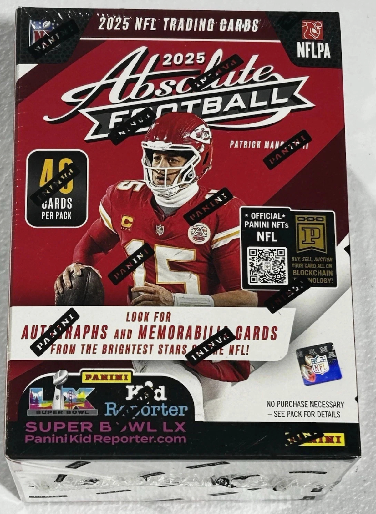 2025 Panini Absolute Football Hobby Blaster Box