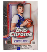 2025/26 Topps Chrome Basketball 7-Pack Blaster Box