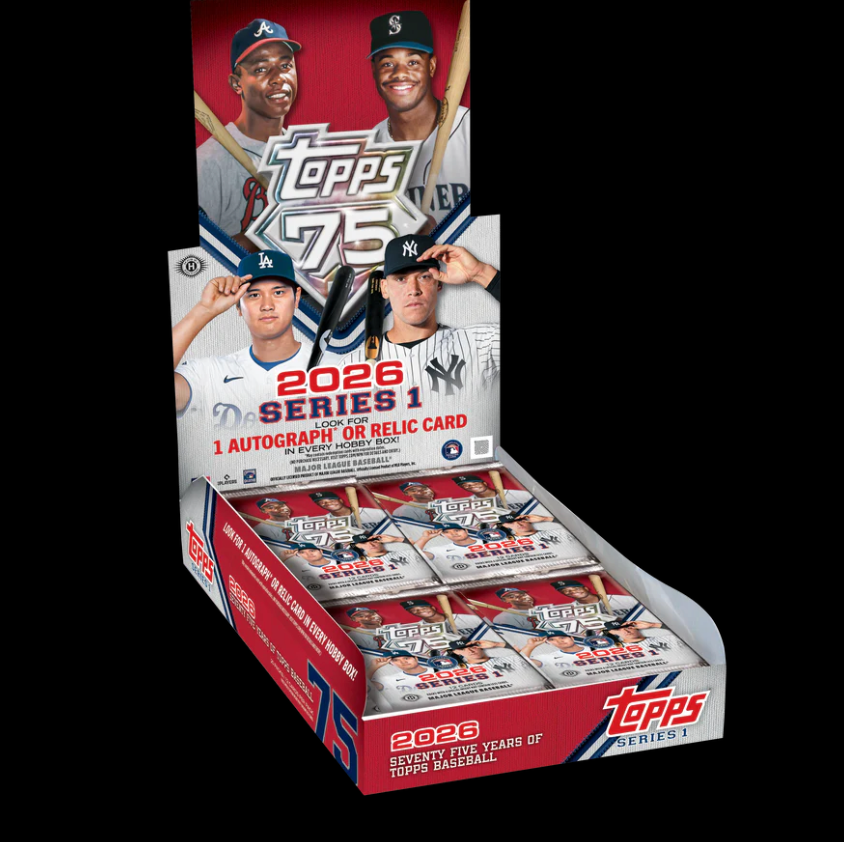 2026 TOPPS SERIES 1 BASEBALL HOBBY BOX **PRESALE**