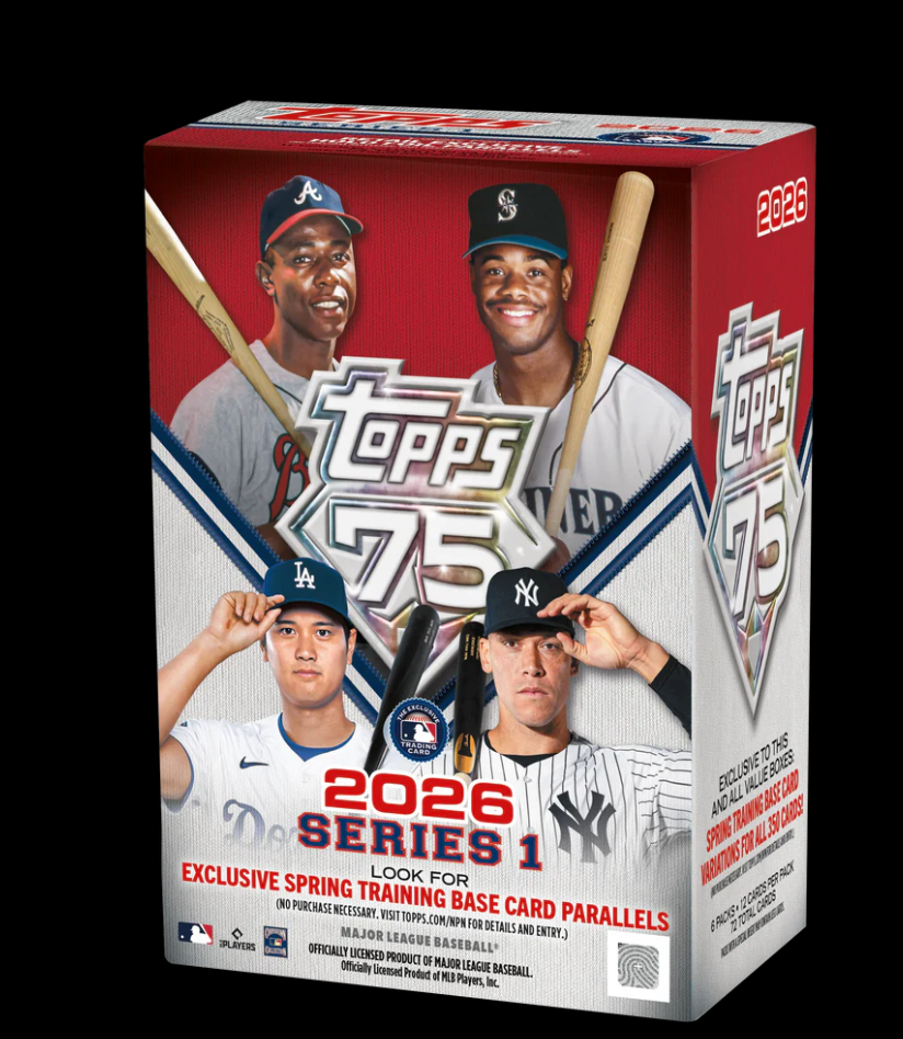 2026 TOPPS SERIES 1 BASEBALL BLASTER VALUE BOX **PRESALE**