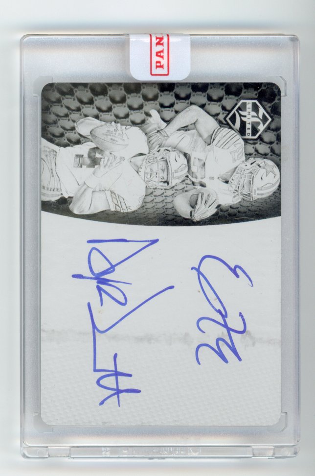 2016 Panini Limited Dak Prescott/ Ezekiel Elliott Dual Rookie auto 1/1