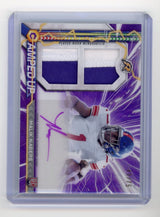 2024 topps resurgence malik nabers rookie patch auto /75