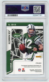 2022 Mosaic Joe Namath Autogrpah PSA 9