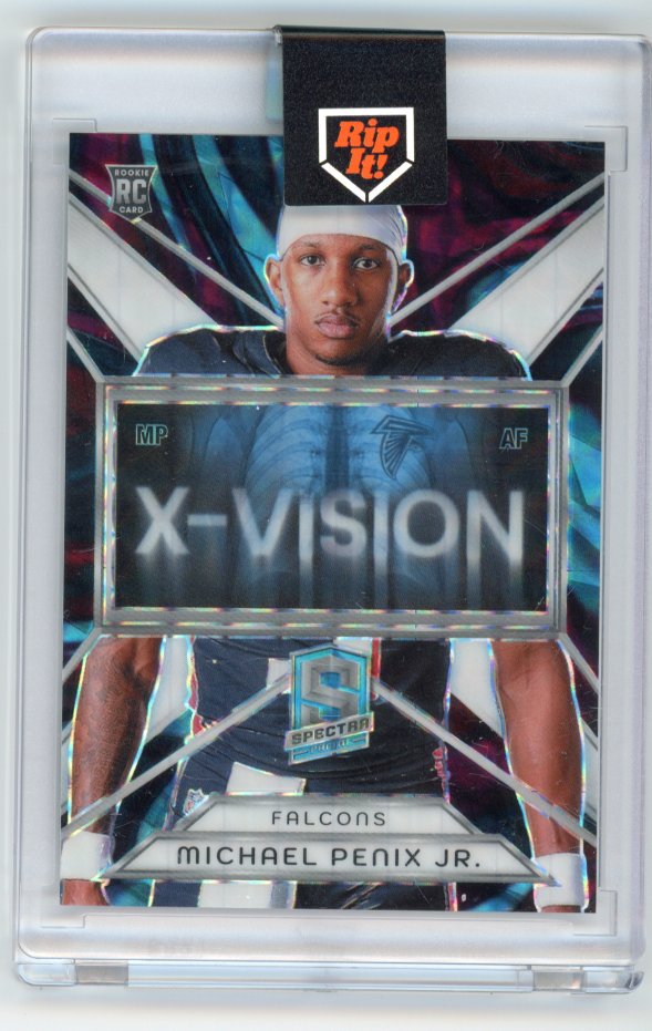 2024 Panini Spectra Michael Penix X-Vison /50 rookie