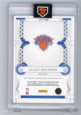 2023-24 Panini National Treasures jalen brunson auto /8