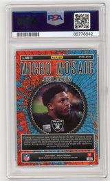 2023 Mosaic Josh Jacobs Micro Mosaic PSA 10