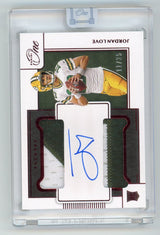 2020 Panini One Football Jordan Love Rookie Patch Autograph /25