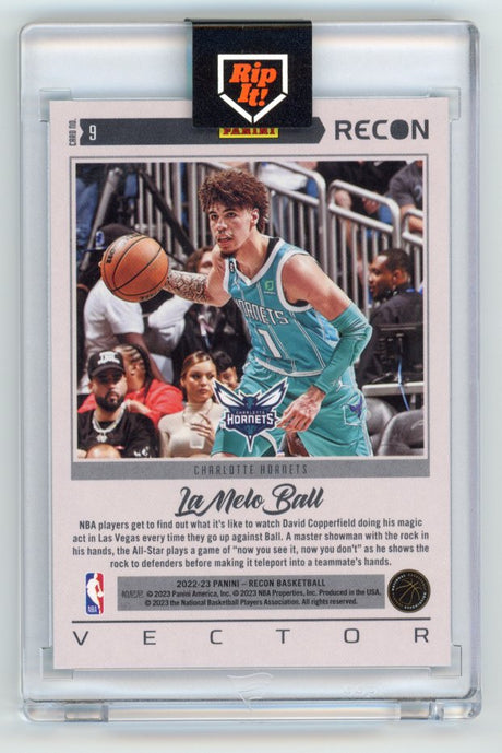 2022-23 Panini Recon lamelo ball recon 1/1