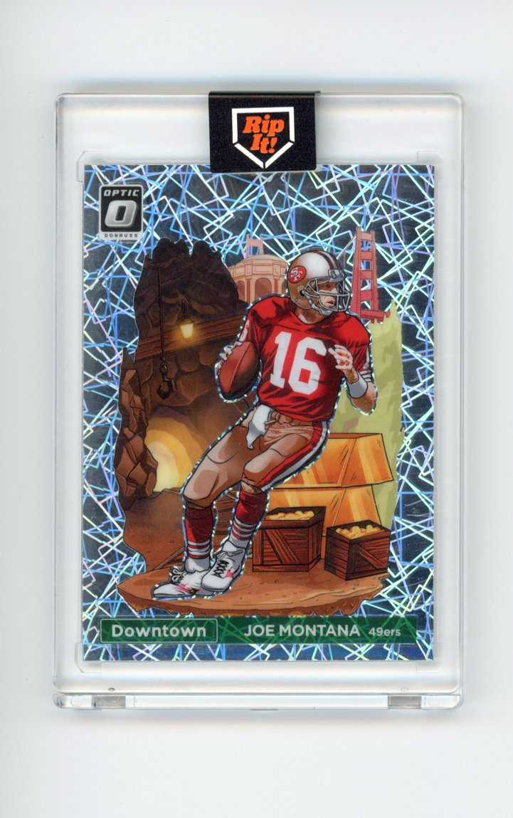 2023 Optic Donruss Joe Montana Downtown